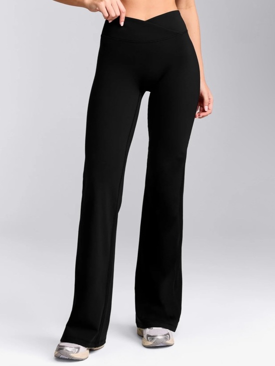 Oner Active Pants - Oner Active Unified Wrap Flare Leggings Black XS Long 36"